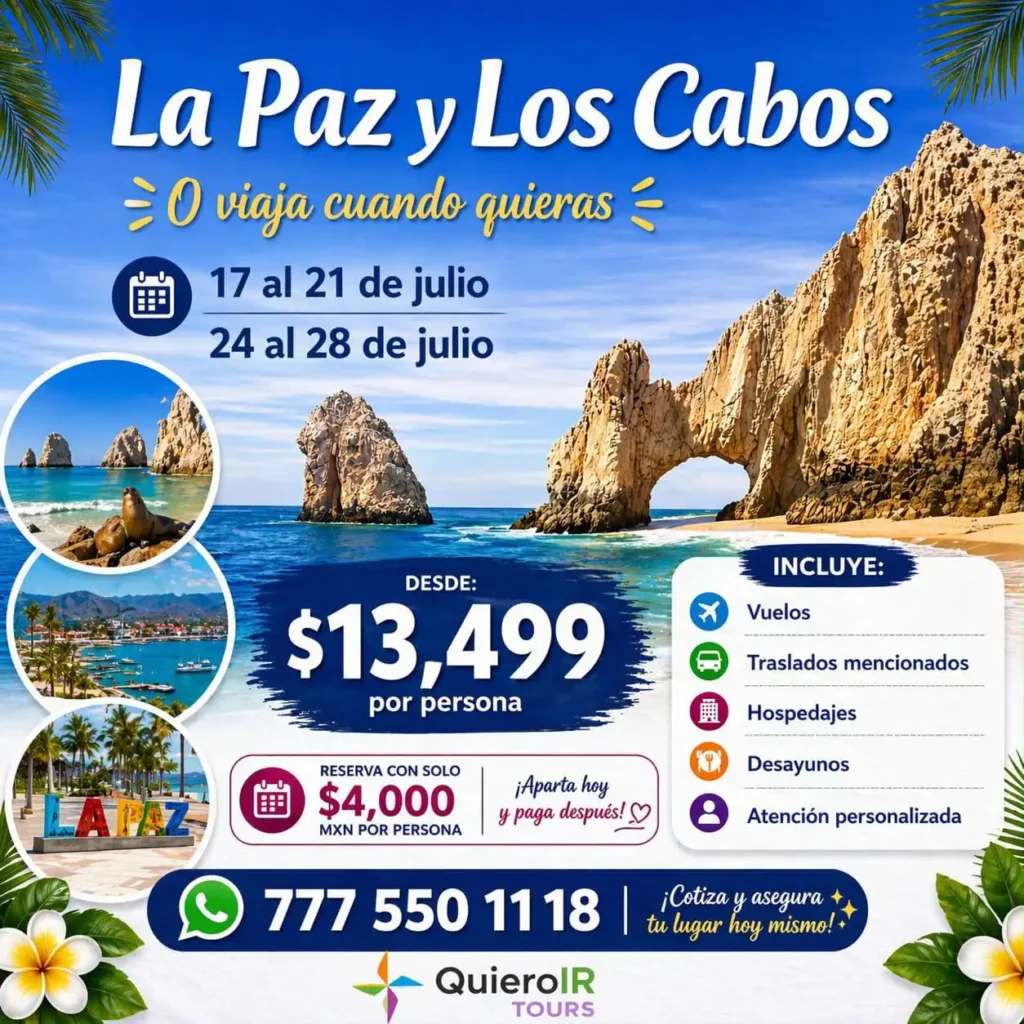 La Paz y Los Cabos Un paraíso entre el desierto y el mar